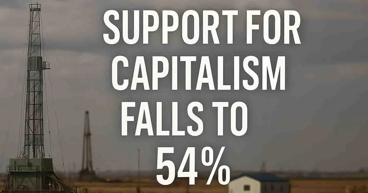 Capitalism Falls to 54