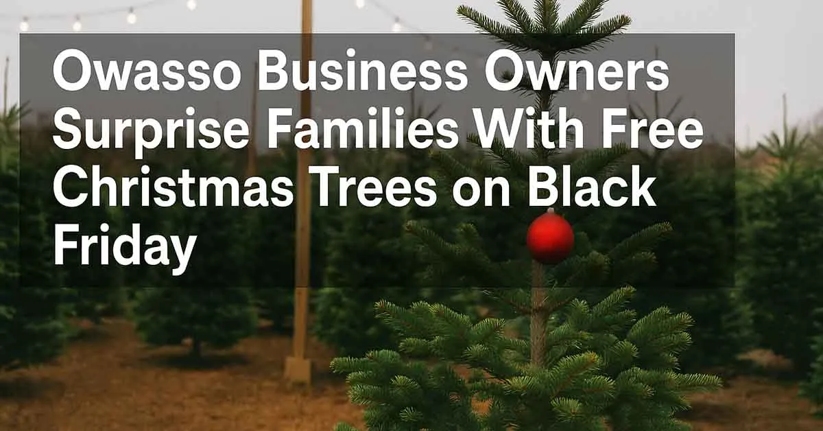 Free Christmas Trees on Black Friday