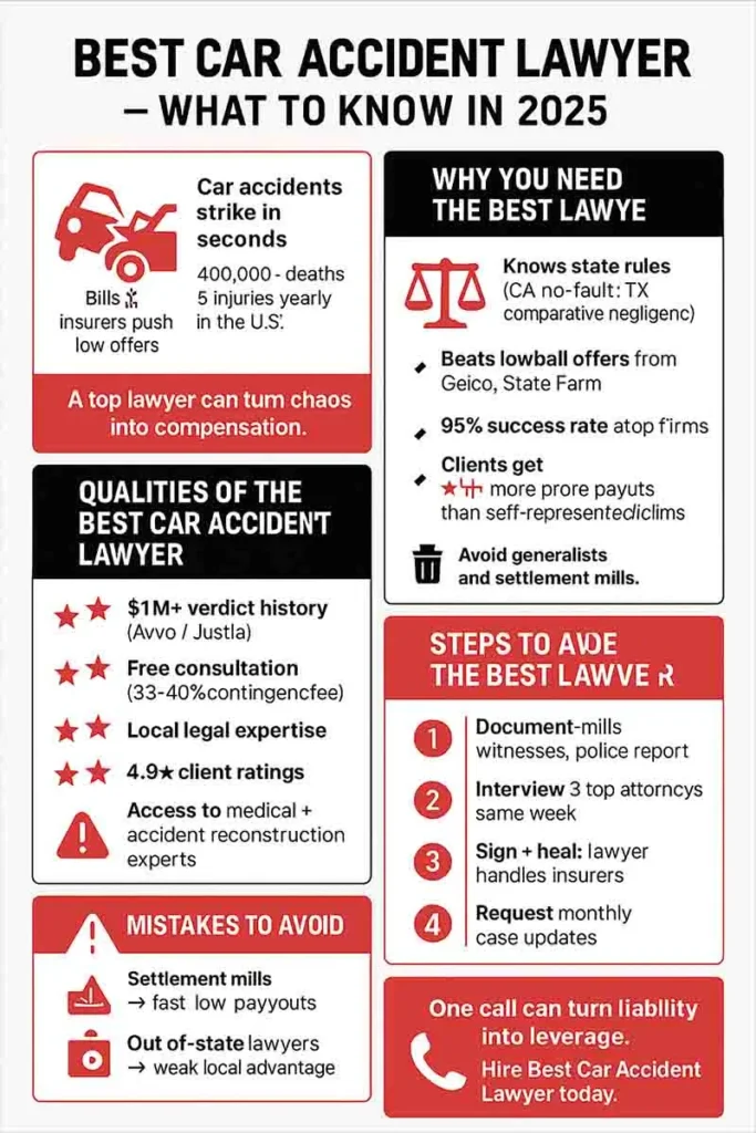 Best car accident lawyer