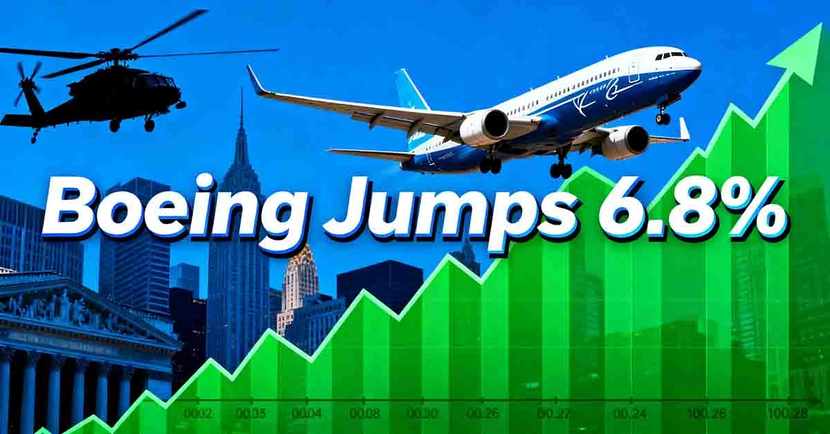 Boeing (BA) up 6.8%