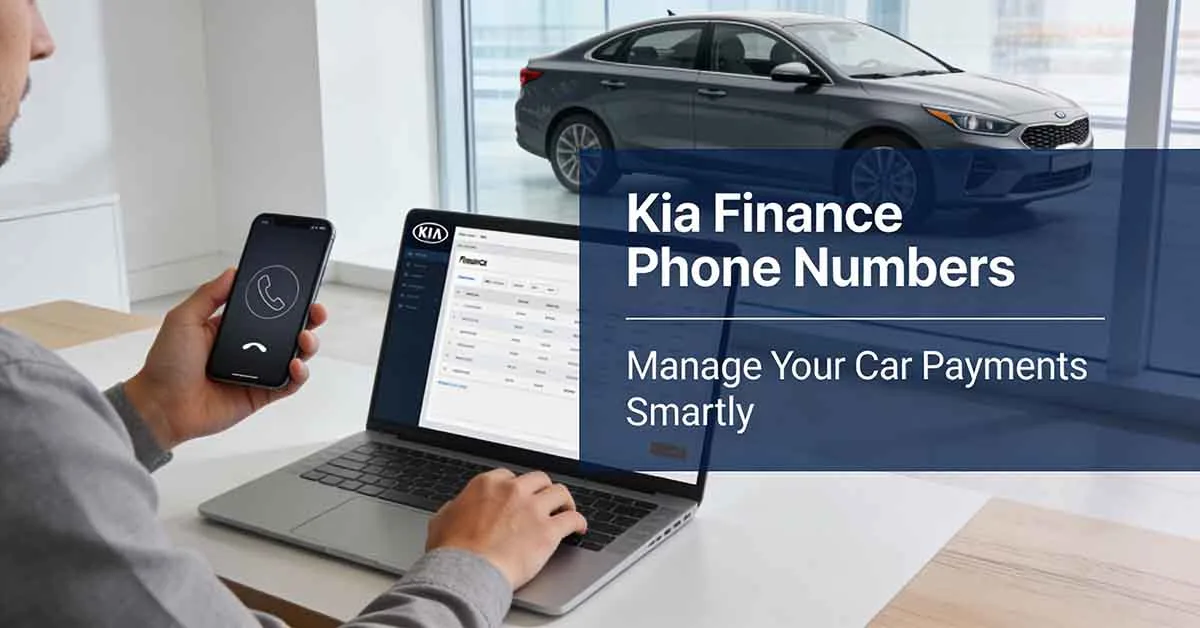 Kia Finance phone number
