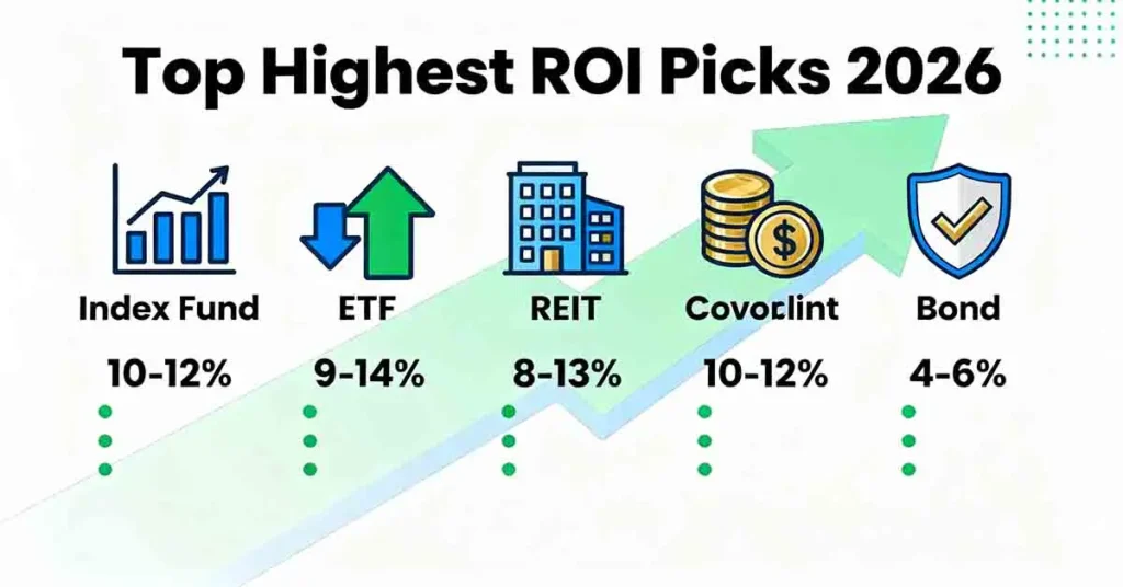 highest ROI investments for beginners in 2026